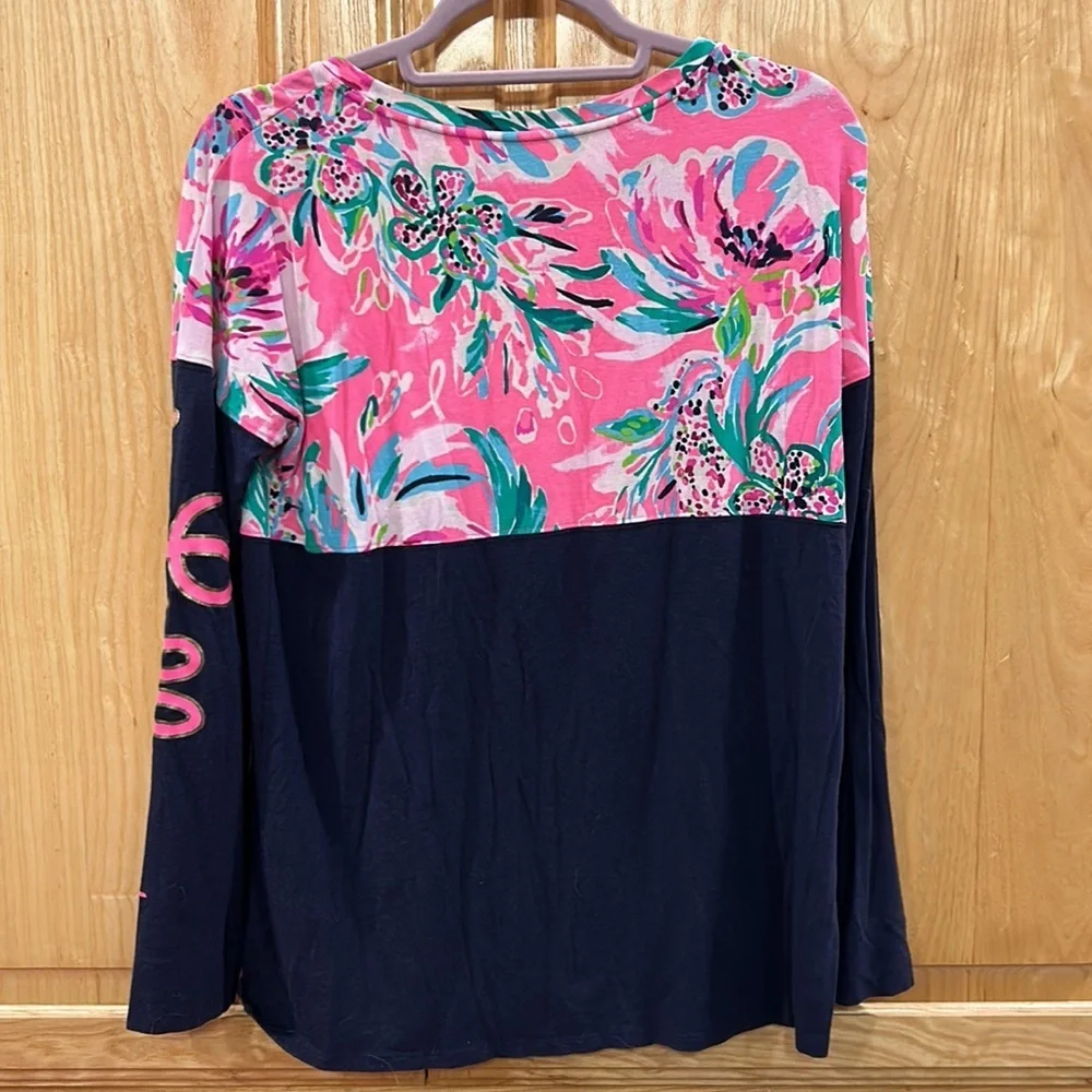 Lilly Pulitzer Long Sleeve Women's Top - Picture 8 of 9